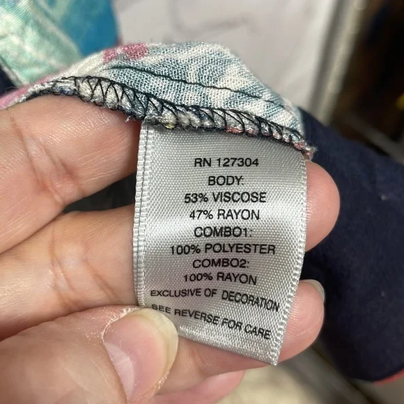 John•Mark block floral patterns embroidered front open medium cardigan - Picture 8 of 11